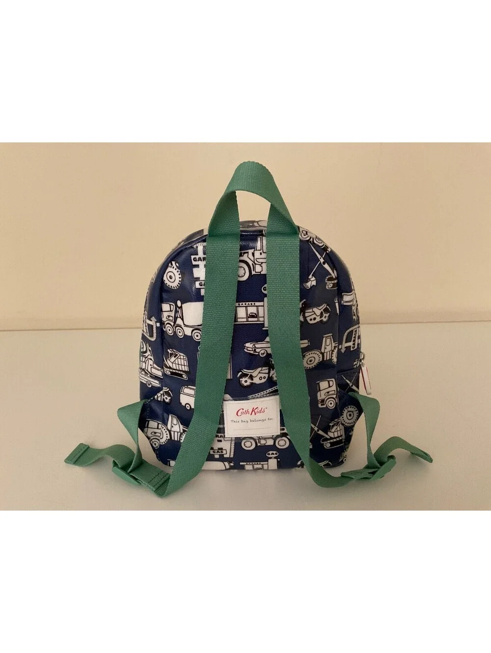 Cath Kidston London Kids Mini Backpack Working Vehicles EUC